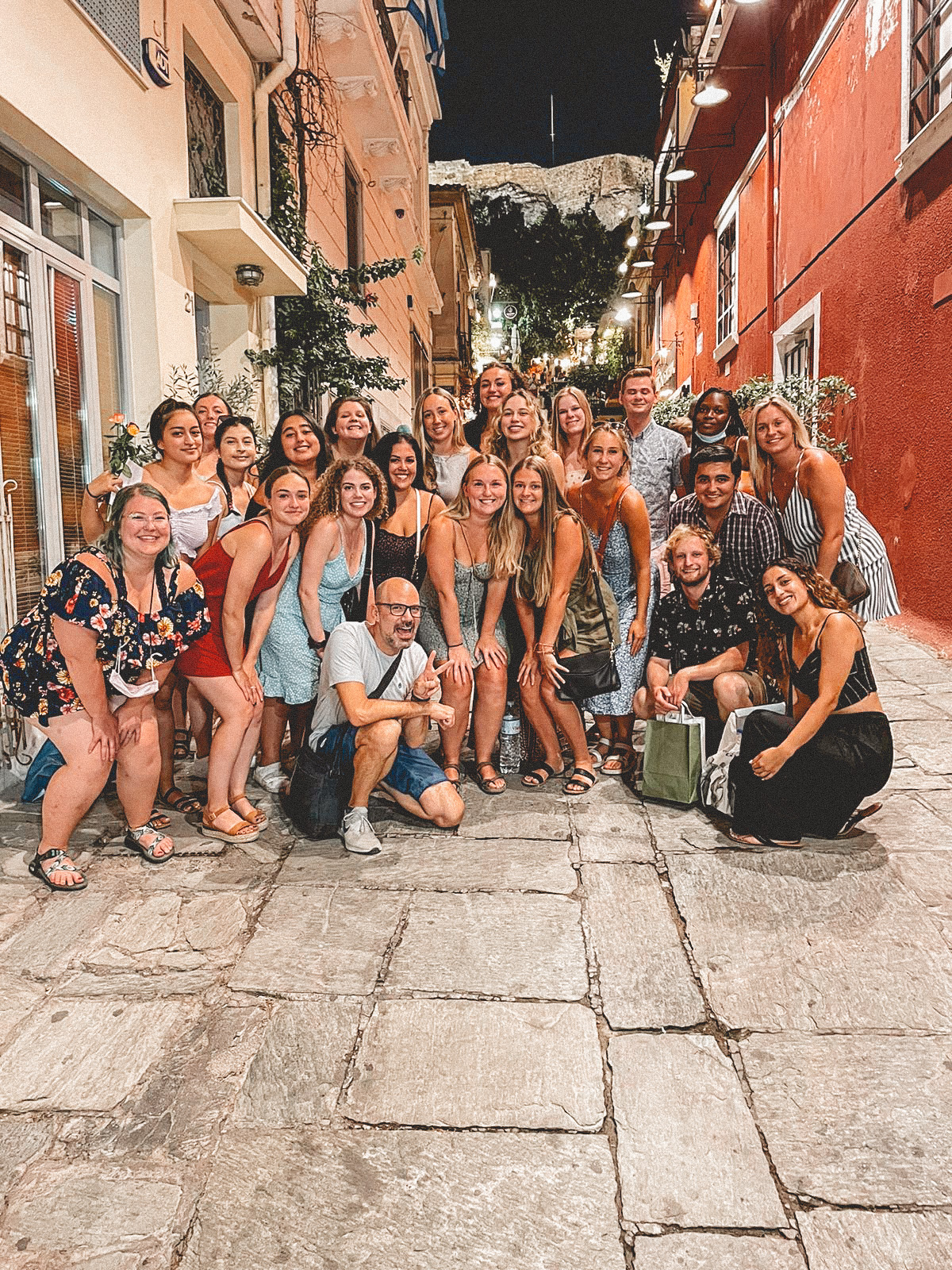 EF Ultimate Break Reviews, Welcome Dinner of the Greek Islands Tour