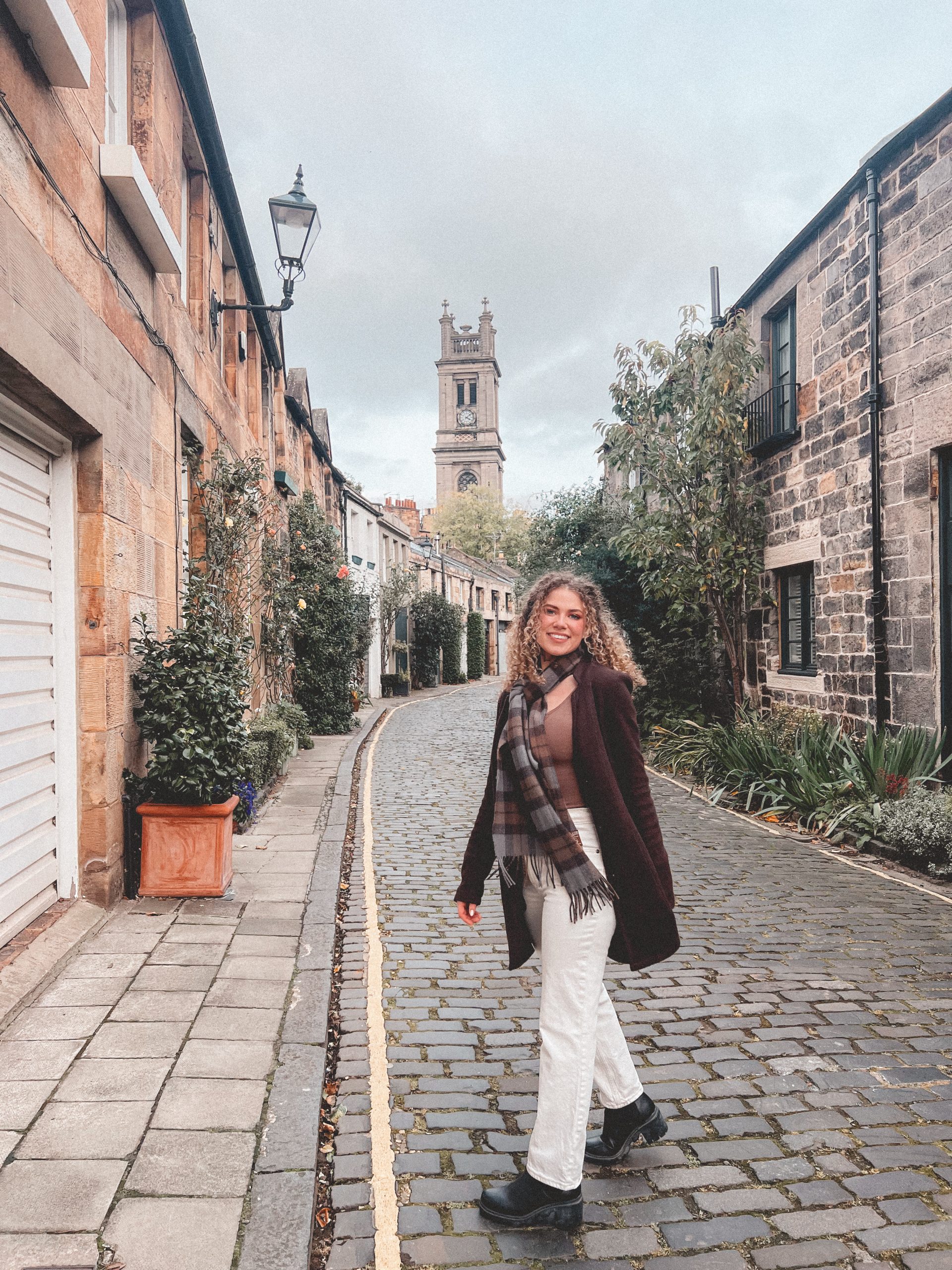 Circus Lane, Edinburgh, Scotland