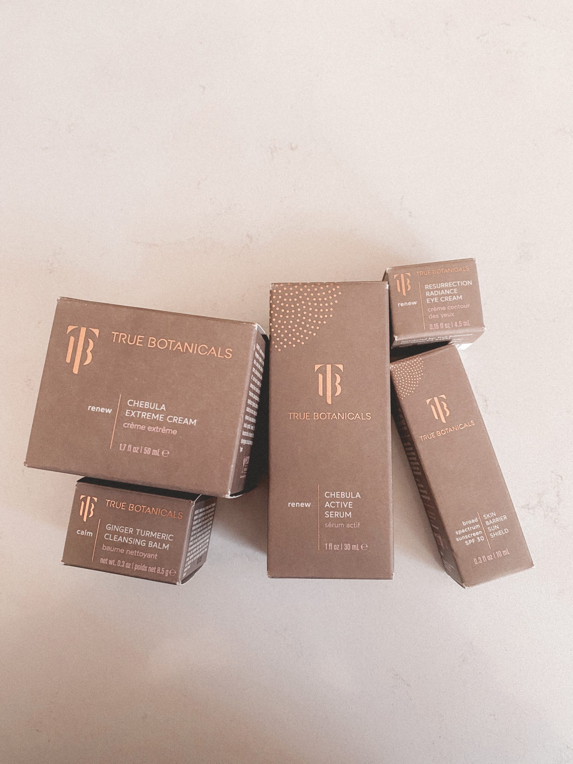 True Botanicals skincare haul + review