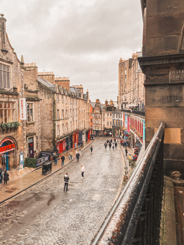 Victoria Street Edinburgh Scotland