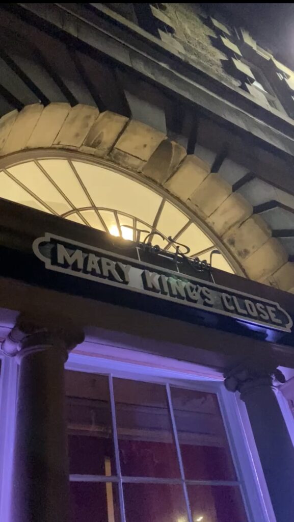 The Real Mary King's close, Edinburgh, Scotland