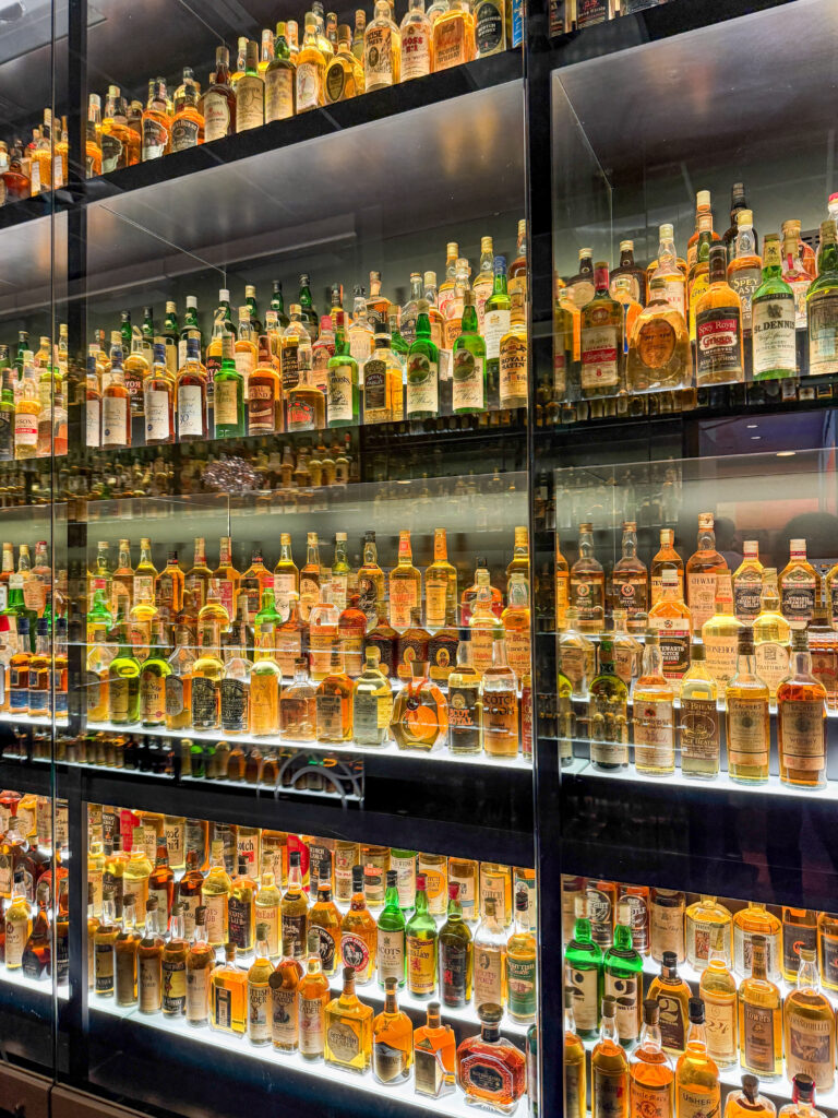 The largest collection of scotch single malt whiskies in the world at the scotch whisky experience, a guided whiskey tour in edinburgh, scotland. a great option for the best guided tours in Edinburgh