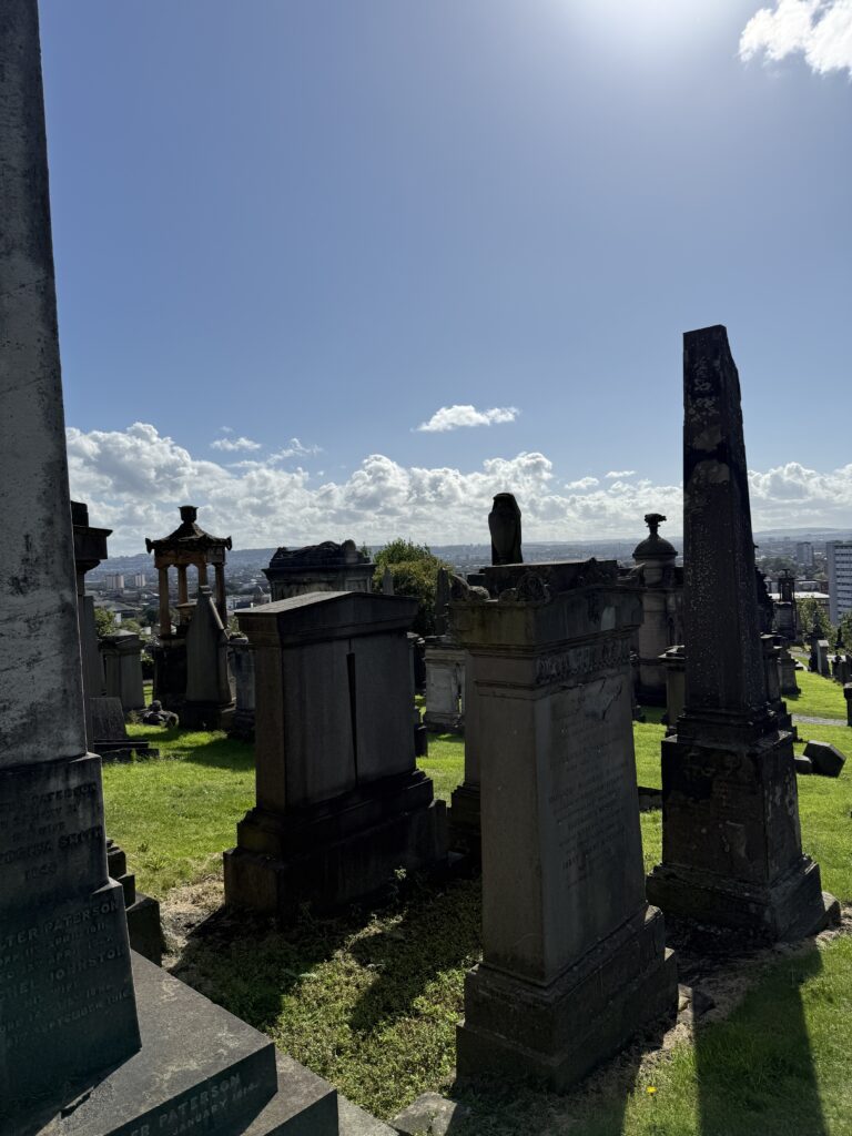 Glasgow Necropolis is one of the best things to see in Glasgow