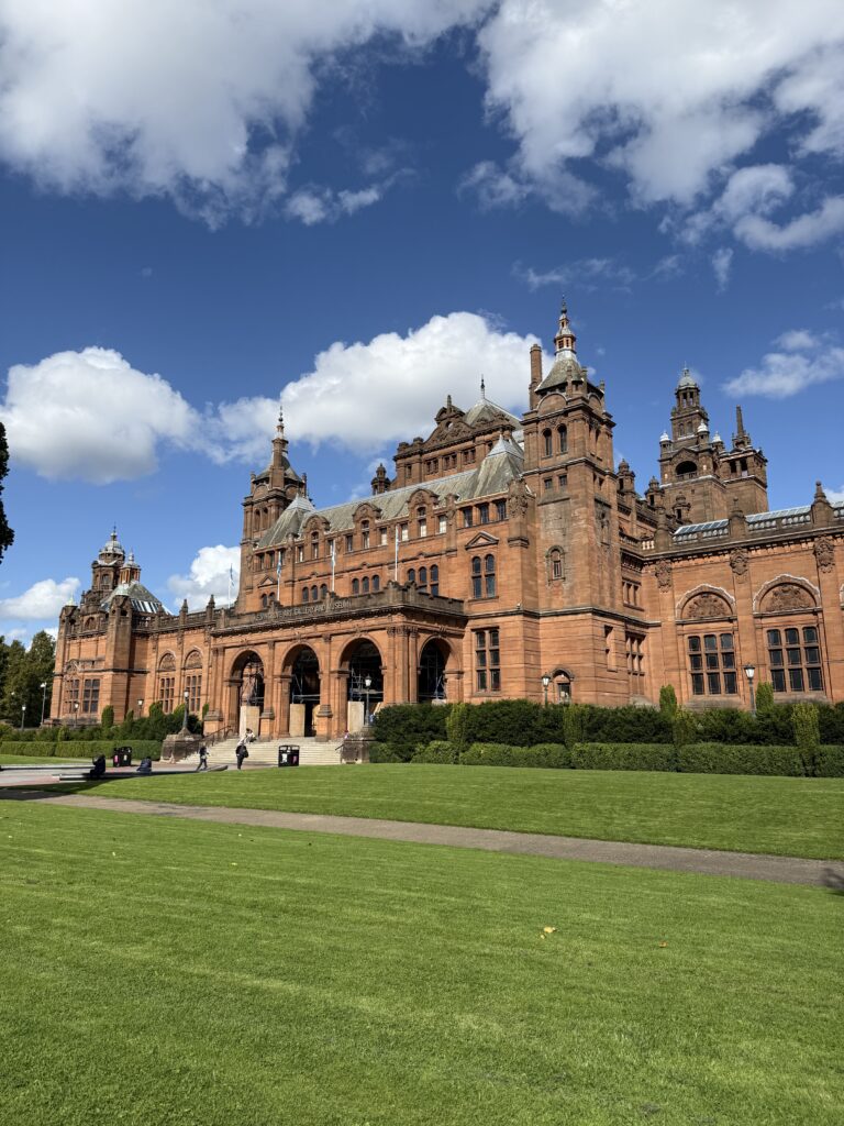 The Kelvingrove Art Gallery and Museum in Glasgow